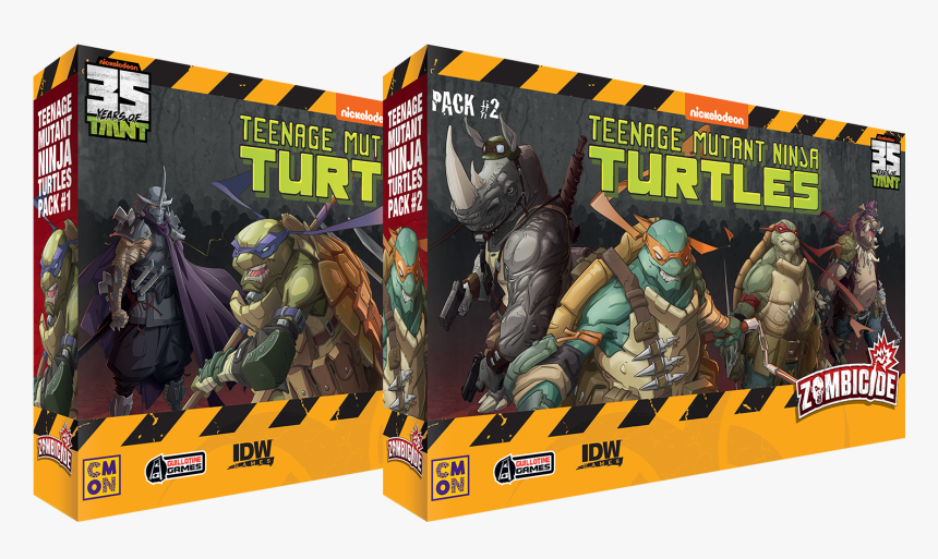 Zombicide Teenage Mutant Ninja Turtles, HD Png Download, Free Download