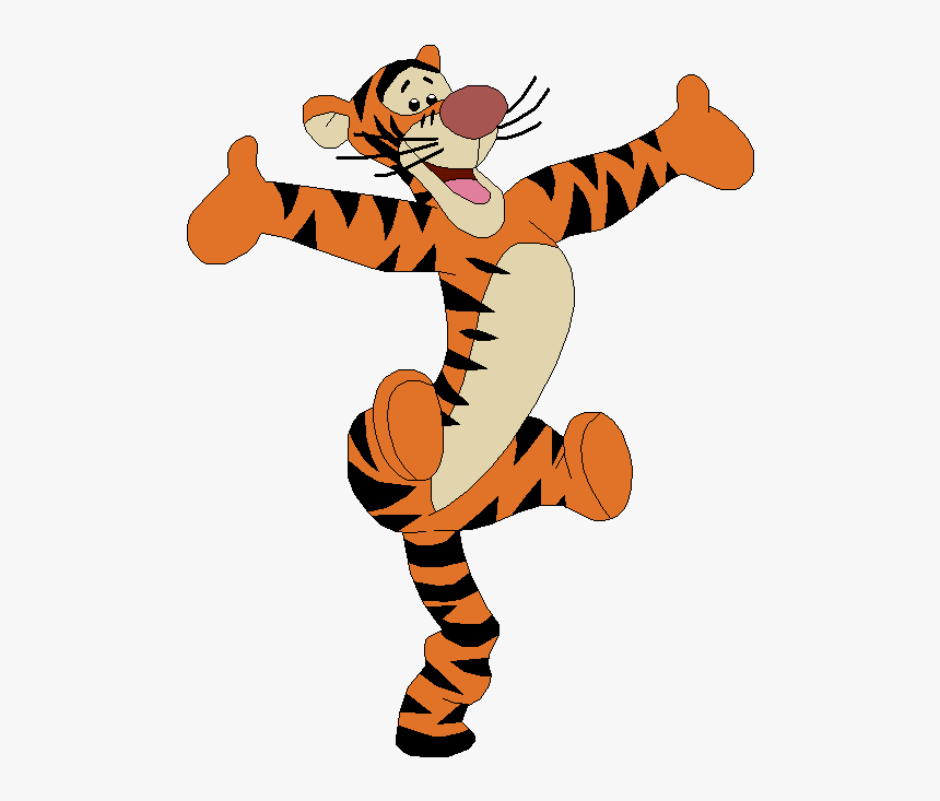 Tigger Png Background Image - Tigger Winnie The Pooh Characters, Transparent Png, Free Download