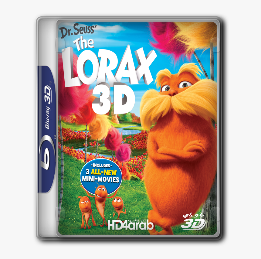 Dr Seuss The Lorax 3d, HD Png Download, Free Download