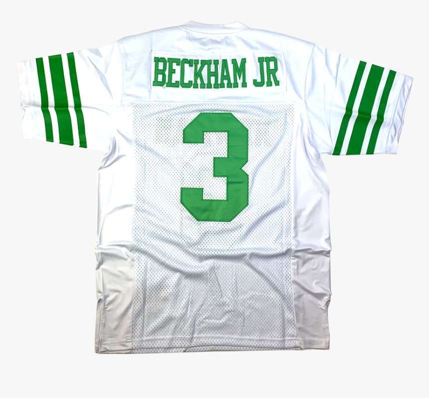 Odell Beckham Jr White High School Football Jersey - Sports Jersey, HD Png Download, Free Download