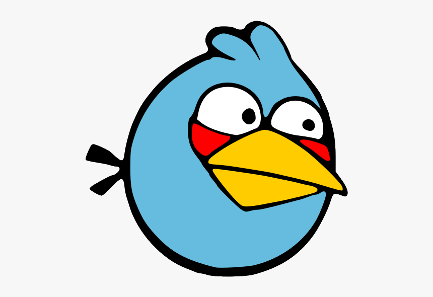 Blue Angry Birds - Blue Color Angry Bird, HD Png Download, Free Download
