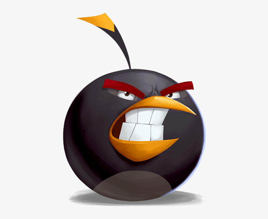 Angry Birds Bomb Angry, HD Png Download, Free Download