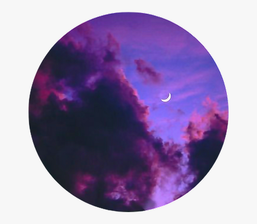 Tumblr Aesthetic Pastel Space Stars Moon Dark Clouds With Moon