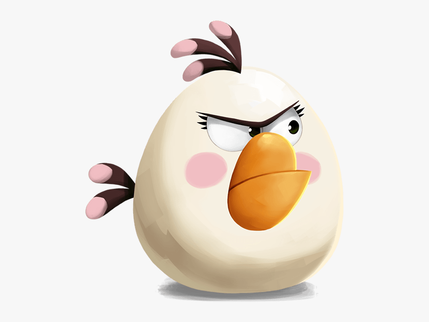 Angry Birds 2 White Bird, HD Png Download, Free Download