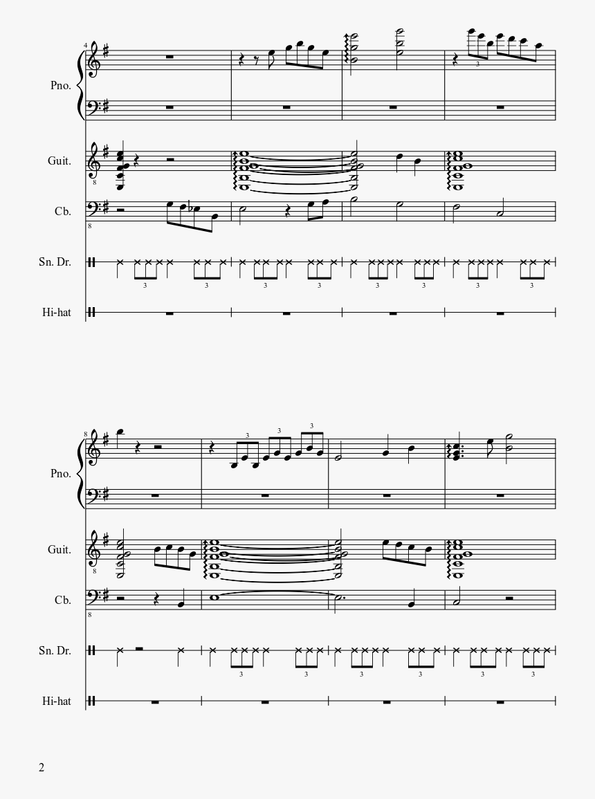 Sheet Music, HD Png Download, Free Download