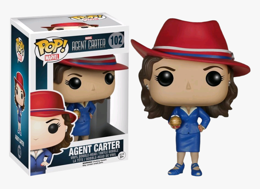 Agent Carter Pop Vinyl Golden Orb 01 V=1450502974 - Agent Carter Pop, HD Png Download, Free Download