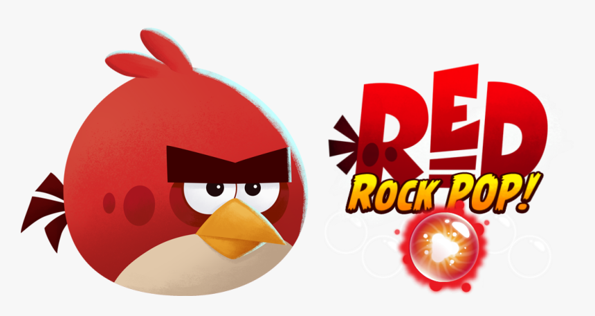 Angry Birds Pop Red Rock Pop, HD Png Download, Free Download