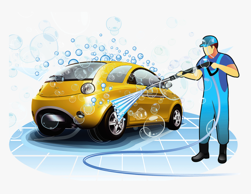 Transparent Free Shipping Truck Png - Car Wash Man Png, Png Download, Free Download