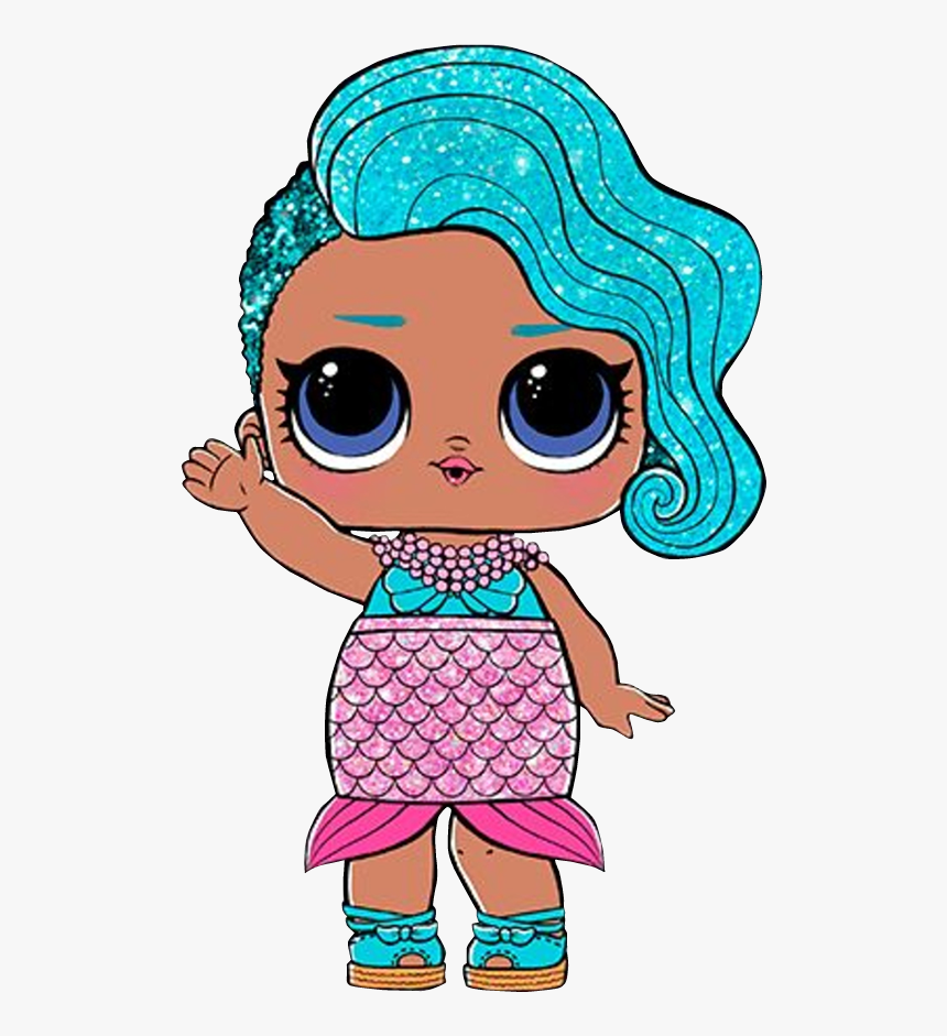 Lol Surprise Mermaid Png, Transparent Png, Free Download