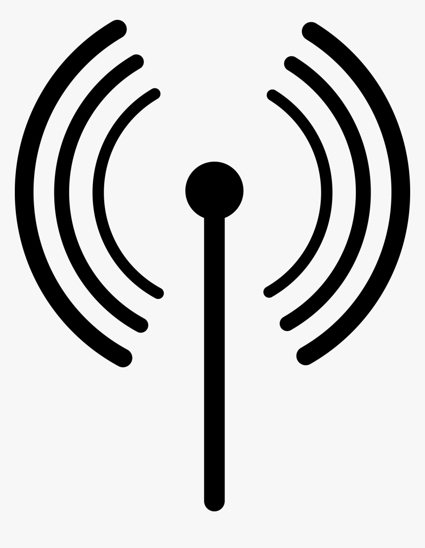 Wireless/wifi Medium Clip Arts - Wifi Symbol, HD Png Download, Free Download