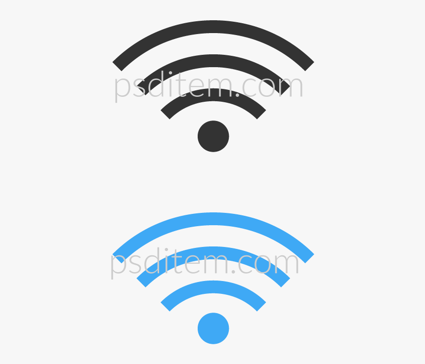 Wifi Icon Flat Design Icon - Graphic Design, HD Png Download, Free Download