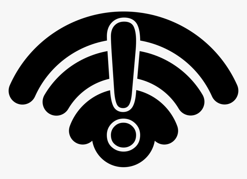 Transparent Wifi Symbol Png - Free Wifi Warning Png, Png Download, Free Download