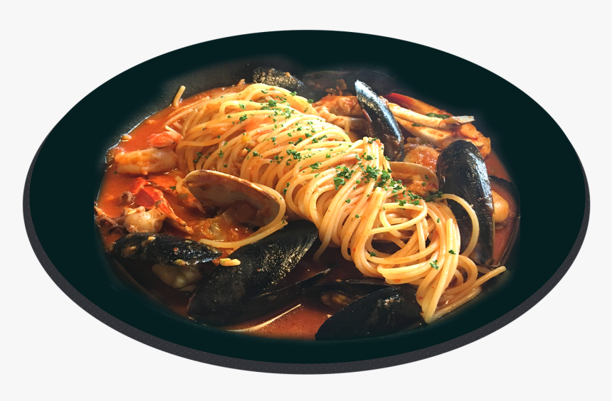 Food, Pasta, Seafood Pasta, Tomato Sauce - Italian Cuisine, HD Png Download, Free Download