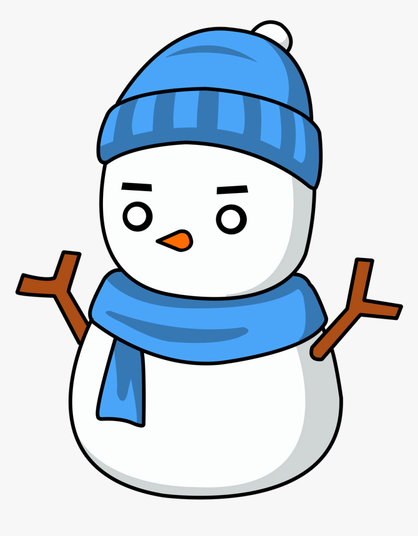 Snowman Top Hat Images Free Download Png Clipart - Cute Snowman Transparent...