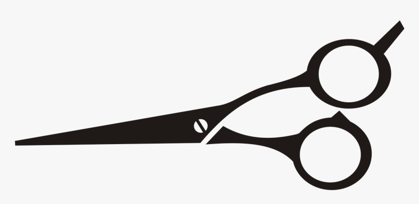 Scissors Stylists Hairdressers Free Picture - Scissors Cartoon, HD Png  Download - kindpng