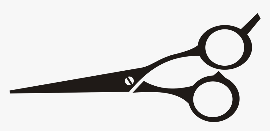 Scissors Stylists Hairdressers Free Picture - Scissors Cartoon, HD Png Download, Free Download