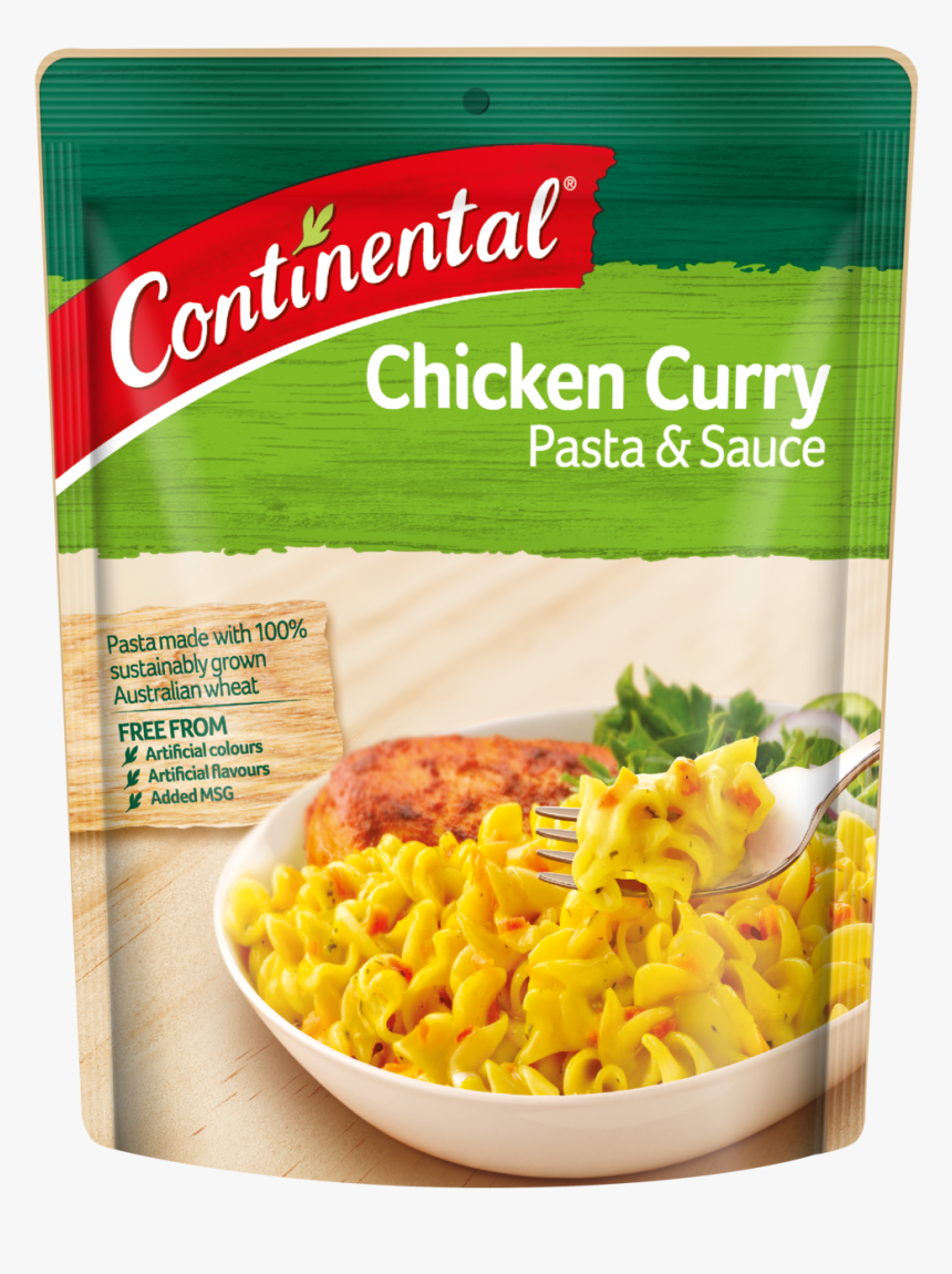 Chicken Curry - Continental Pasta And Sauce, HD Png Download, Free Download