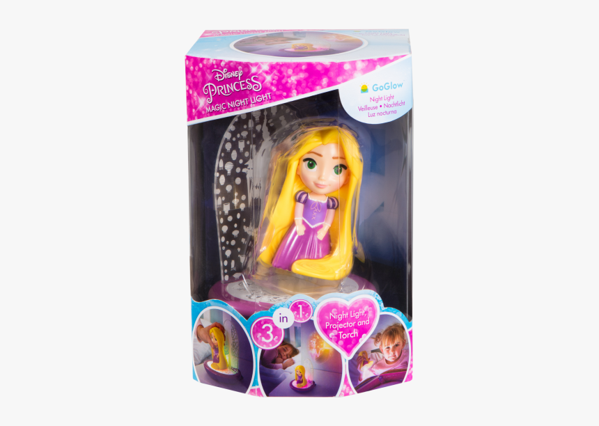 Magic 3 In 1 Night Light Rapunzel - Doll, HD Png Download, Free Download