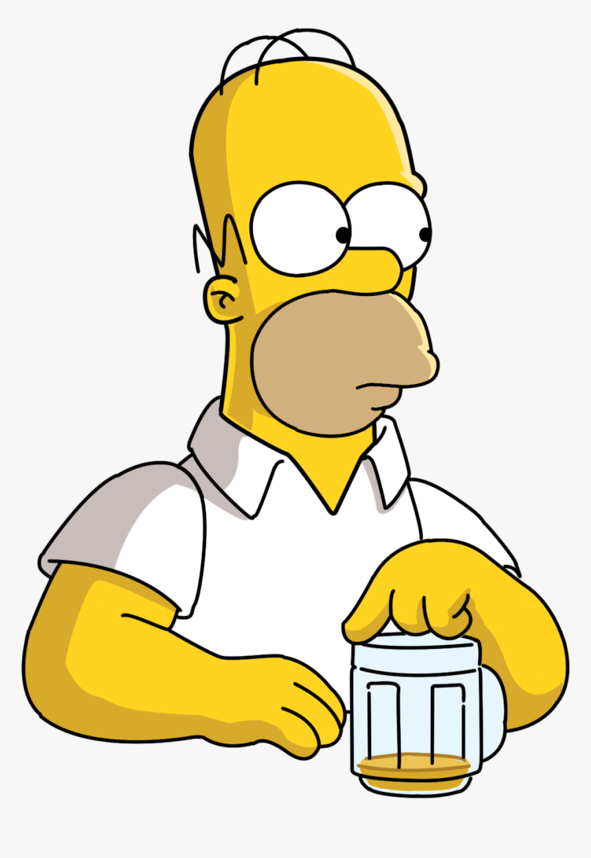 Homer Simpson, HD Png Download - kindpng.