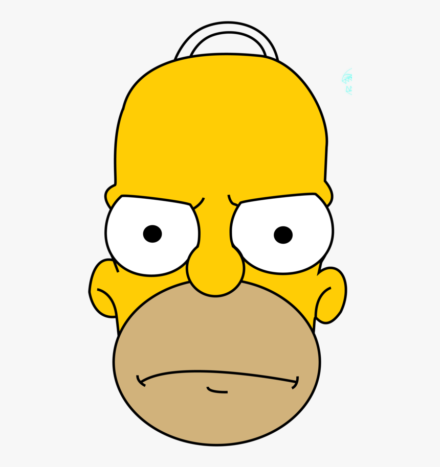 Homer Simpson Face Render Png By 8scorpion-d6mtcmo - Homer Simpson Face Png, Transparent Png, Free Download