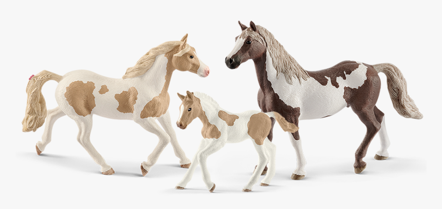 2019 Schleich Horses , Transparent Cartoons - Schleich Pinto Horse Mare, HD Png Download, Free Download