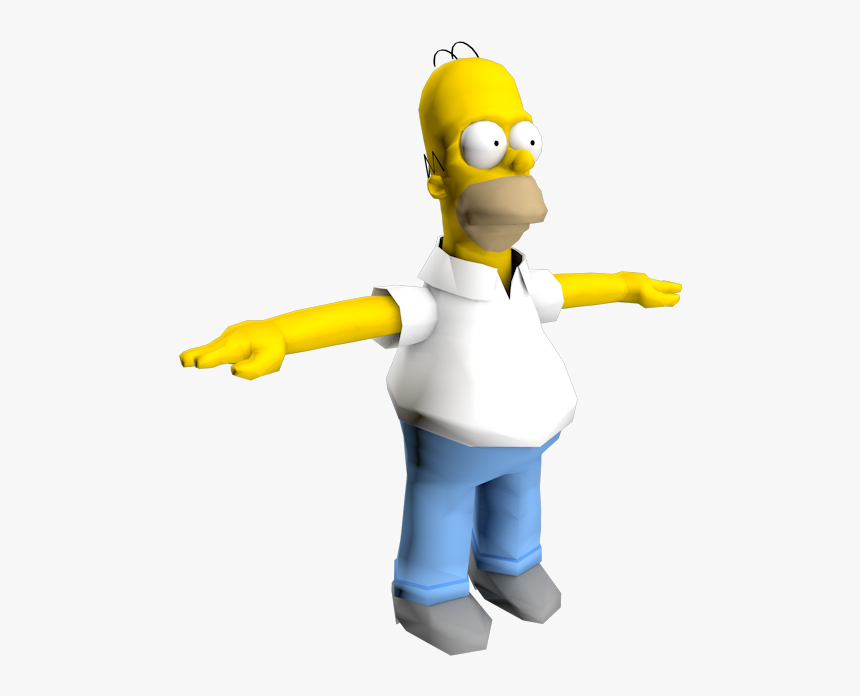 Simpsons Hit And Run Homer, HD Png Download, Free Download