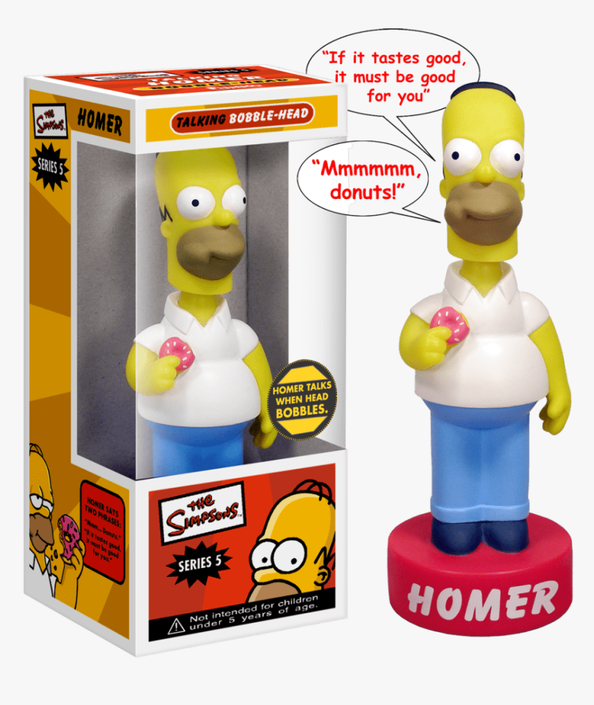 Homer Simpson Bobblehead, HD Png Download, Free Download