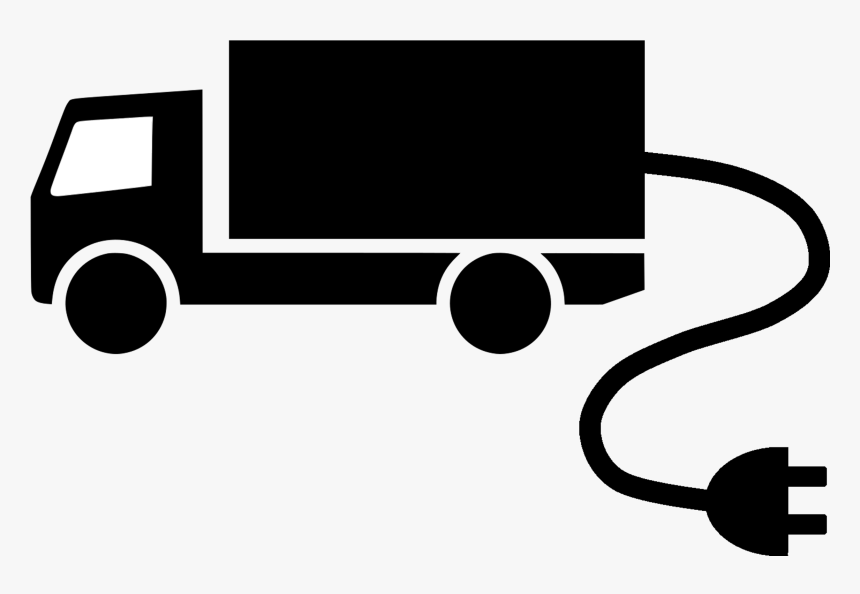 Electric Cable Lorry Truck Icon 1 - Lorry Clip Art, HD Png Download, Free Download