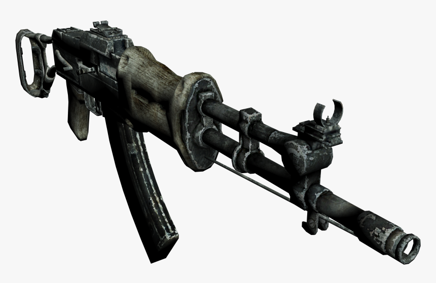 Transparent Assault Rifle Png - Fallout 3 Chinese Ak, Png Download, Free Download