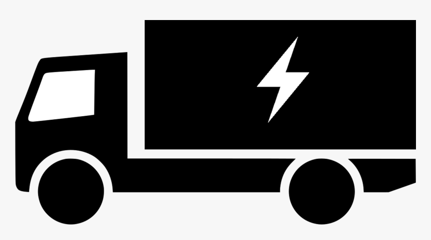 Electric Lorry Icon - Lkw Maut Schild, HD Png Download, Free Download