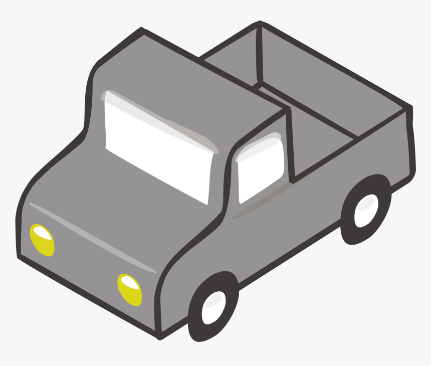 Transparent Truck Icon Png - Gray Truck Clipart, Png Download, Free Download