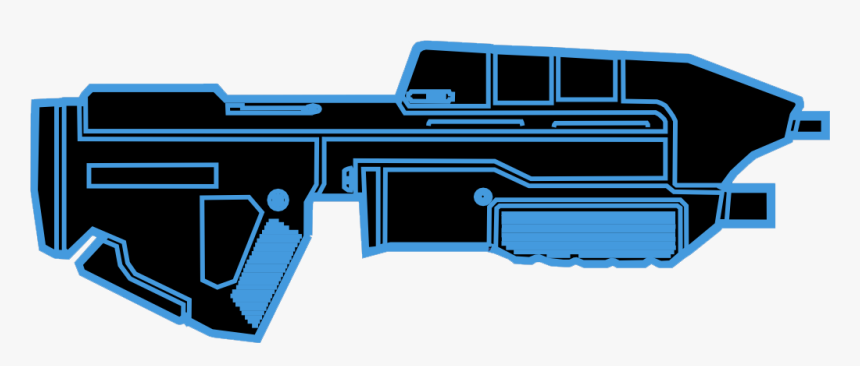 Halo Fanon - Halo Assault Rifle Icon, HD Png Download, Free Download