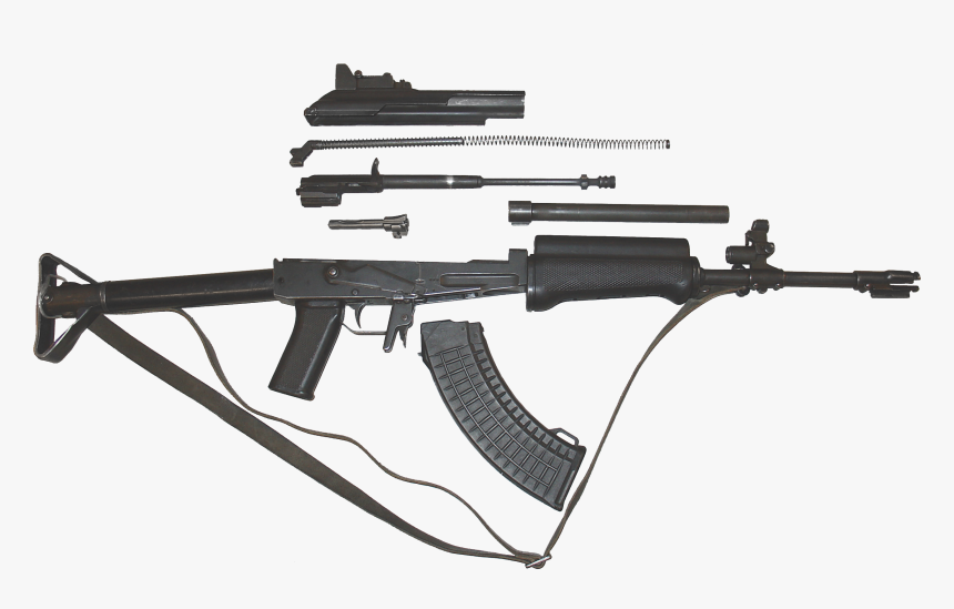 Rk62 Disassembled Transparent - Rk 62 Rifle, HD Png Download, Free Download