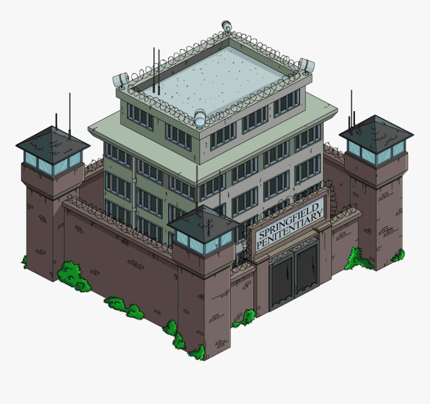 Simpson Png Building, Transparent Png, Free Download