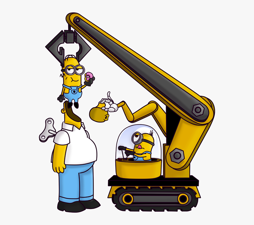 Homer Simpson And Mickey Mouse, HD Png Download, Free Download