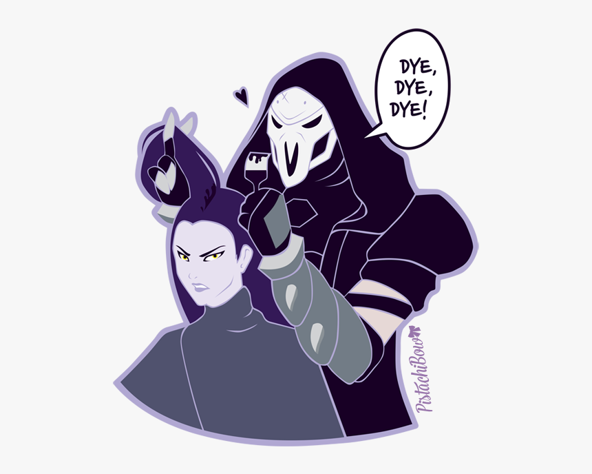 Reaper X Widowmaker Fanart, HD Png Download, Free Download