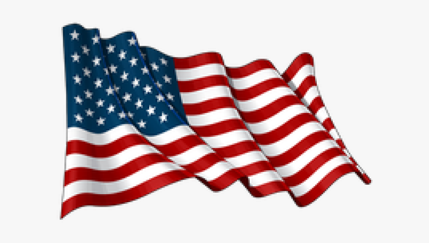 American Flag Clipart Transparent - American Flag No Background, HD Png Download, Free Download