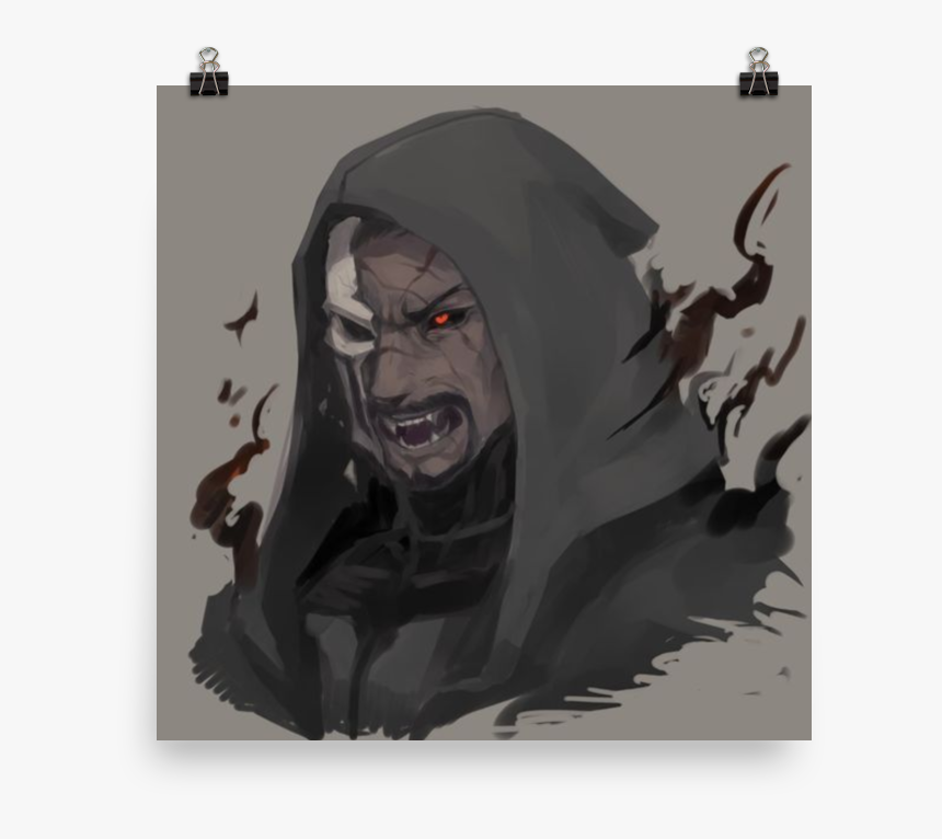 Gabriel Reyes Reaper Face, HD Png Download, Free Download