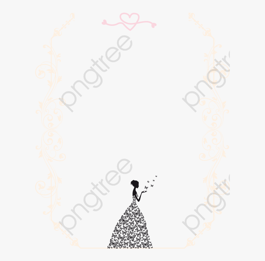 Wedding Invitation Border, HD Png Download, Free Download