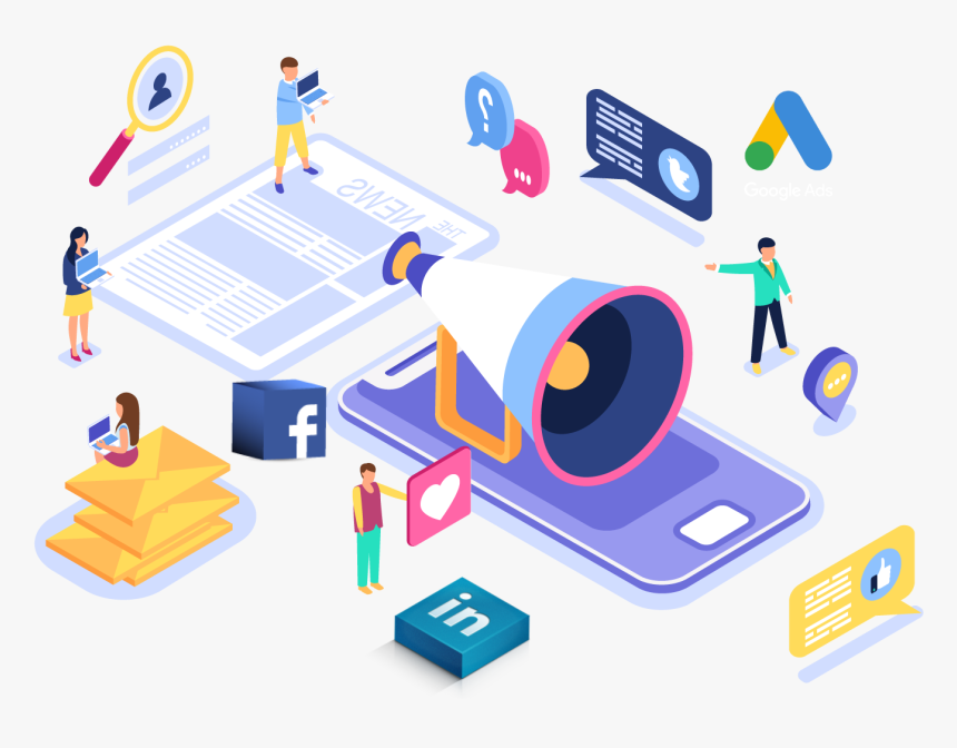 Img - Social Media Marketing Png, Transparent Png, Free Download