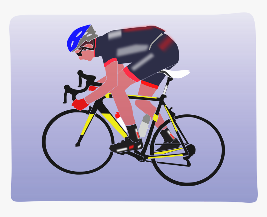 Bicycle, Bike, Boy, Cyclist, Sports - Rower Z Rowerzysta, HD Png Download, Free Download