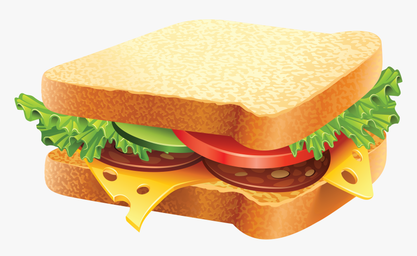 Sandwich Clipart Png - Sandwich Clipart, Transparent Png, Free Download