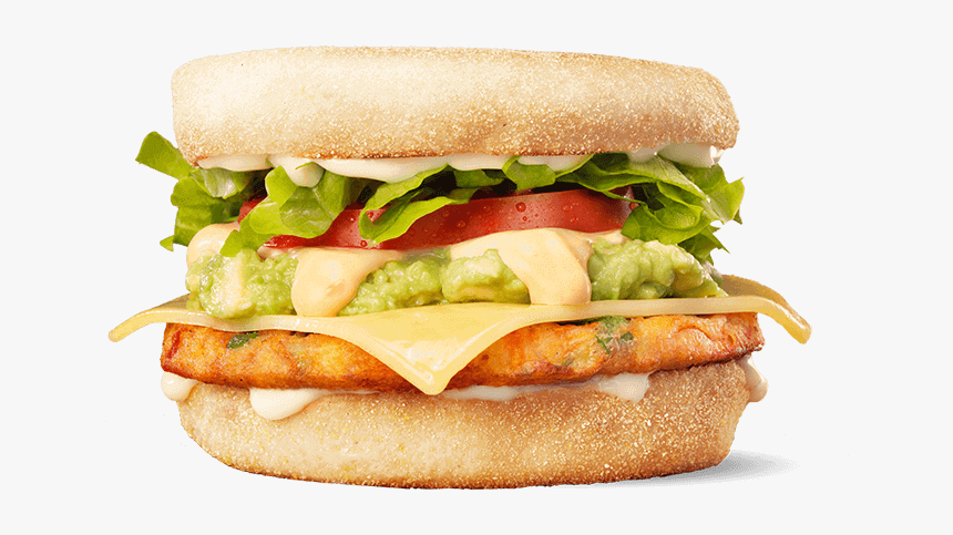 Vegan Avocado Muffin - Vegan Burger Hungry Jacks, HD Png Download, Free Download