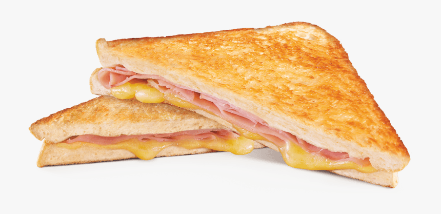 Ham & Cheese Toastie - Ham And Cheese Sandwich Png, Transparent Png, Free Download