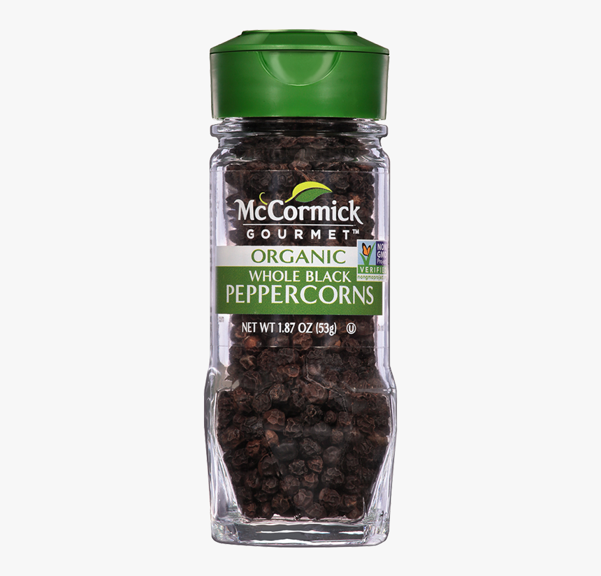 Mccormick Gourmet™ Organic Black Peppercorns, Whole - Date Palm, HD Png Download, Free Download