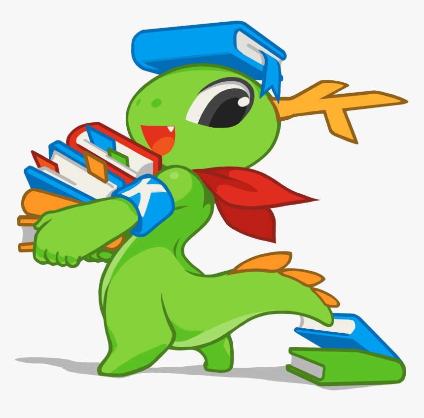 Kde Mascot Konqi For Help And Other Documentations - Kde Mascot, HD Png Download, Free Download