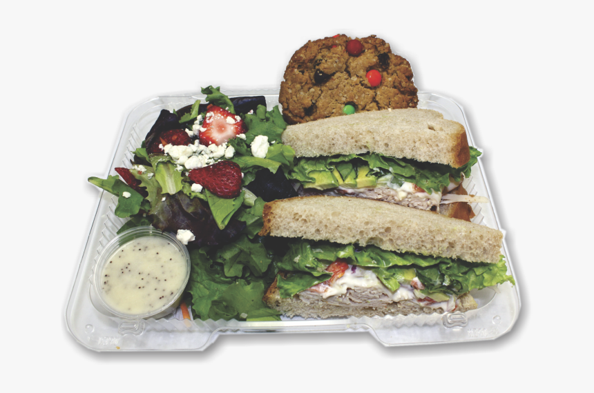 Deli Sandwich And Salad, HD Png Download, Free Download