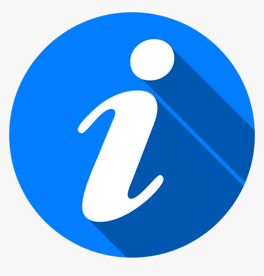 Info, Icon, Button, Web, Help, Blue, Message - Blue Info Icon, HD Png Download, Free Download
