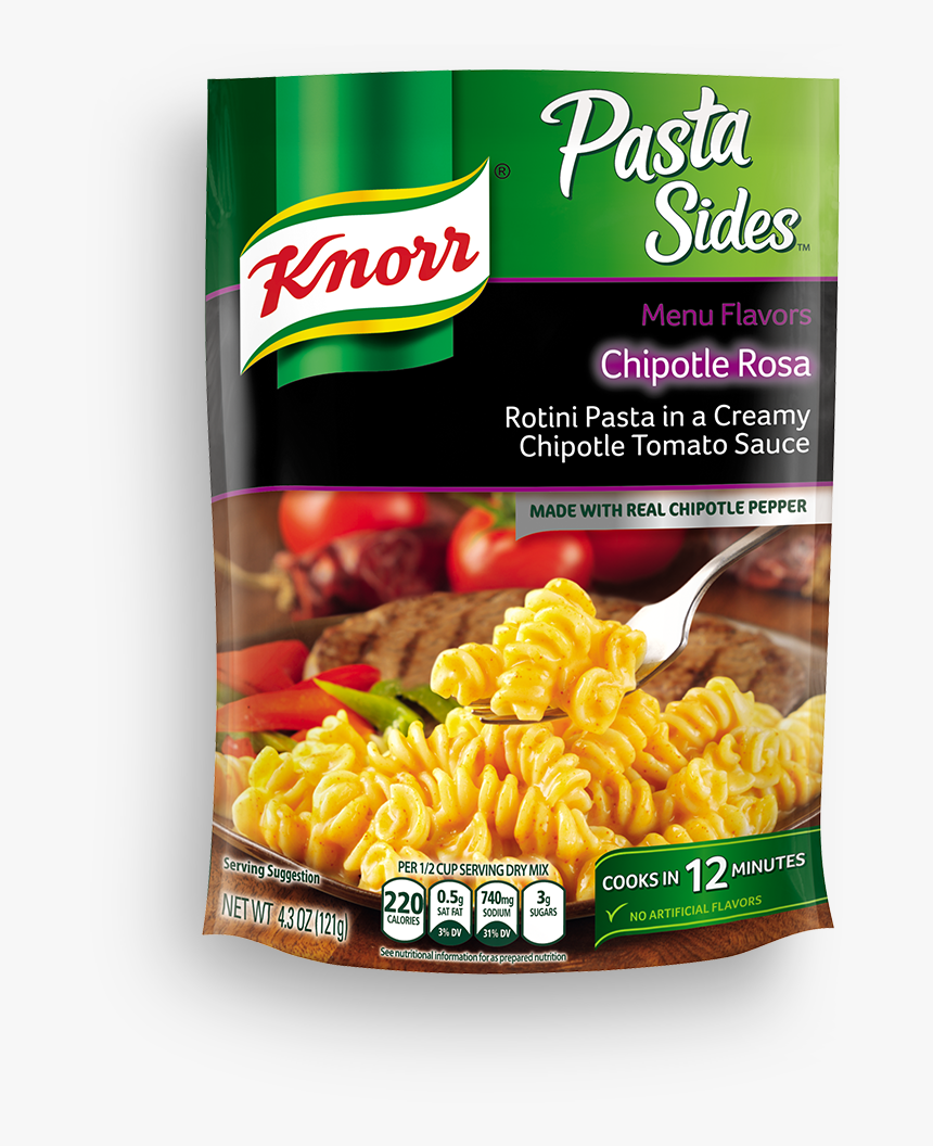 Chipotle Rosa Rotini - Knorr Pasta Side, HD Png Download, Free Download