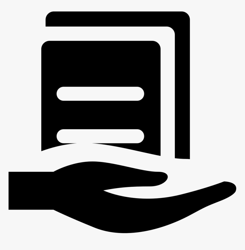 System Sharing Document Svg - Document In Hand Icon Png, Transparent Png, Free Download